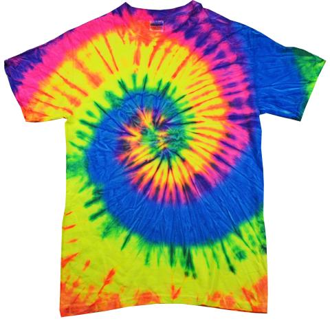 A tie-dye shirt