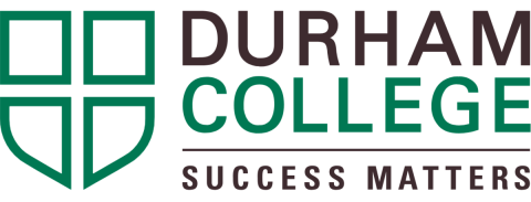 Logo of Durham College (4 squares) and their tagline: "Sucess Matters"