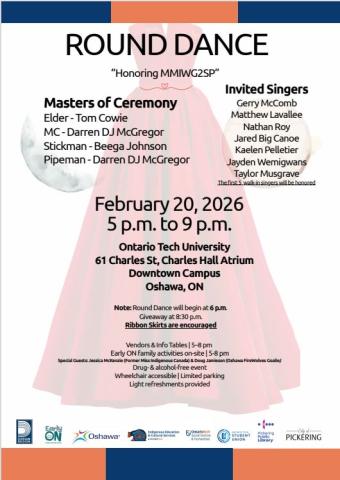 Round Dance Description and image of Red Dress in background.