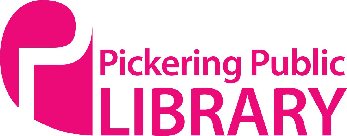 Pink Pickering Public Library logo