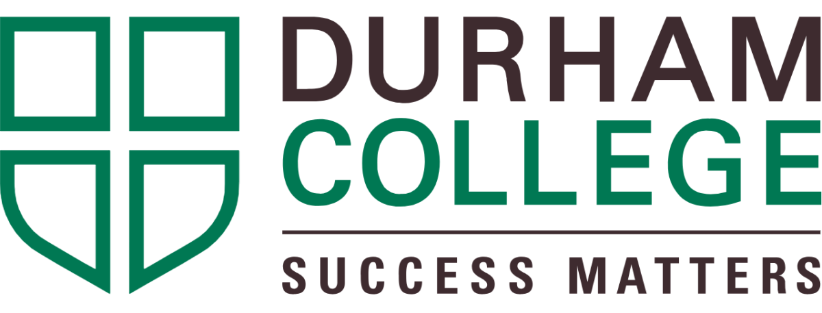 Logo of Durham College (4 squares) and their tagline: "Sucess Matters"